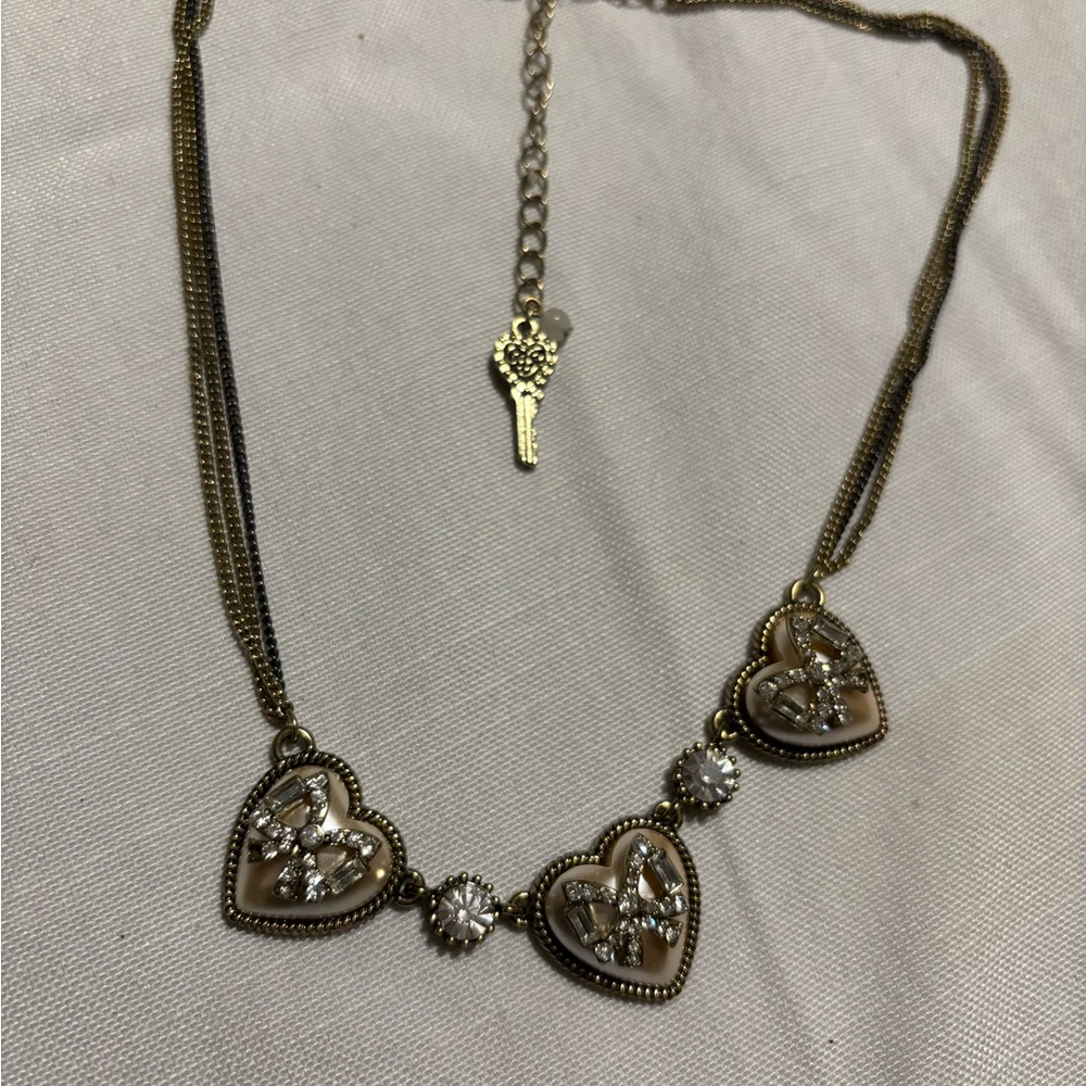 Elegant Gold Heart Necklace